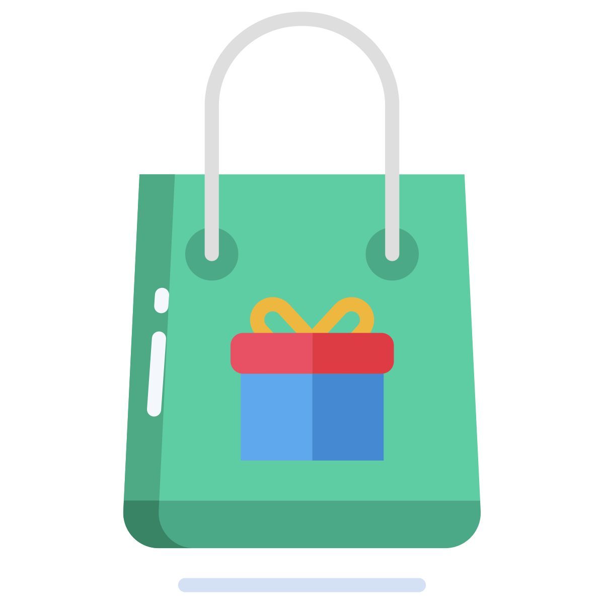 gift shopping bag icon