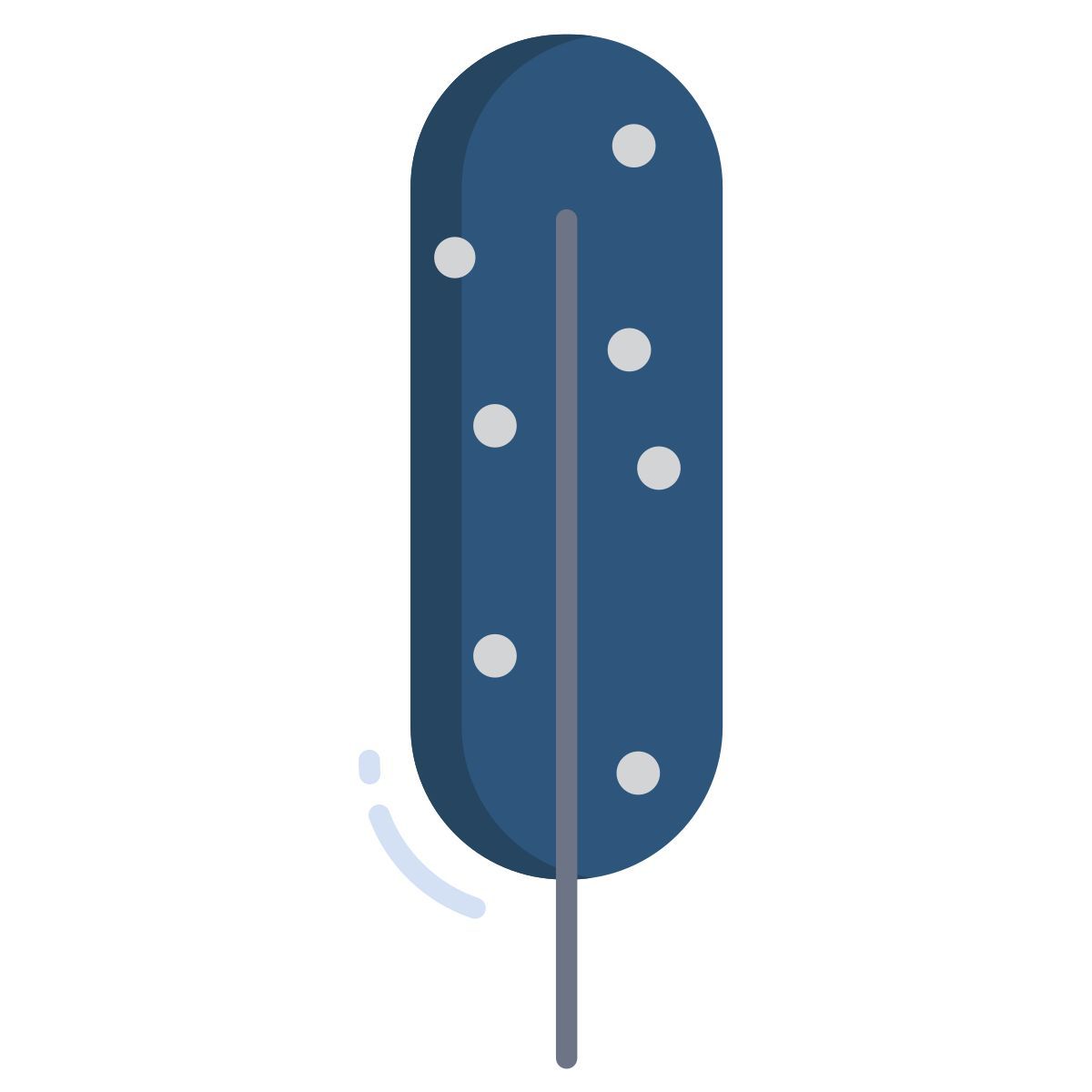 guinea fowl feather icon