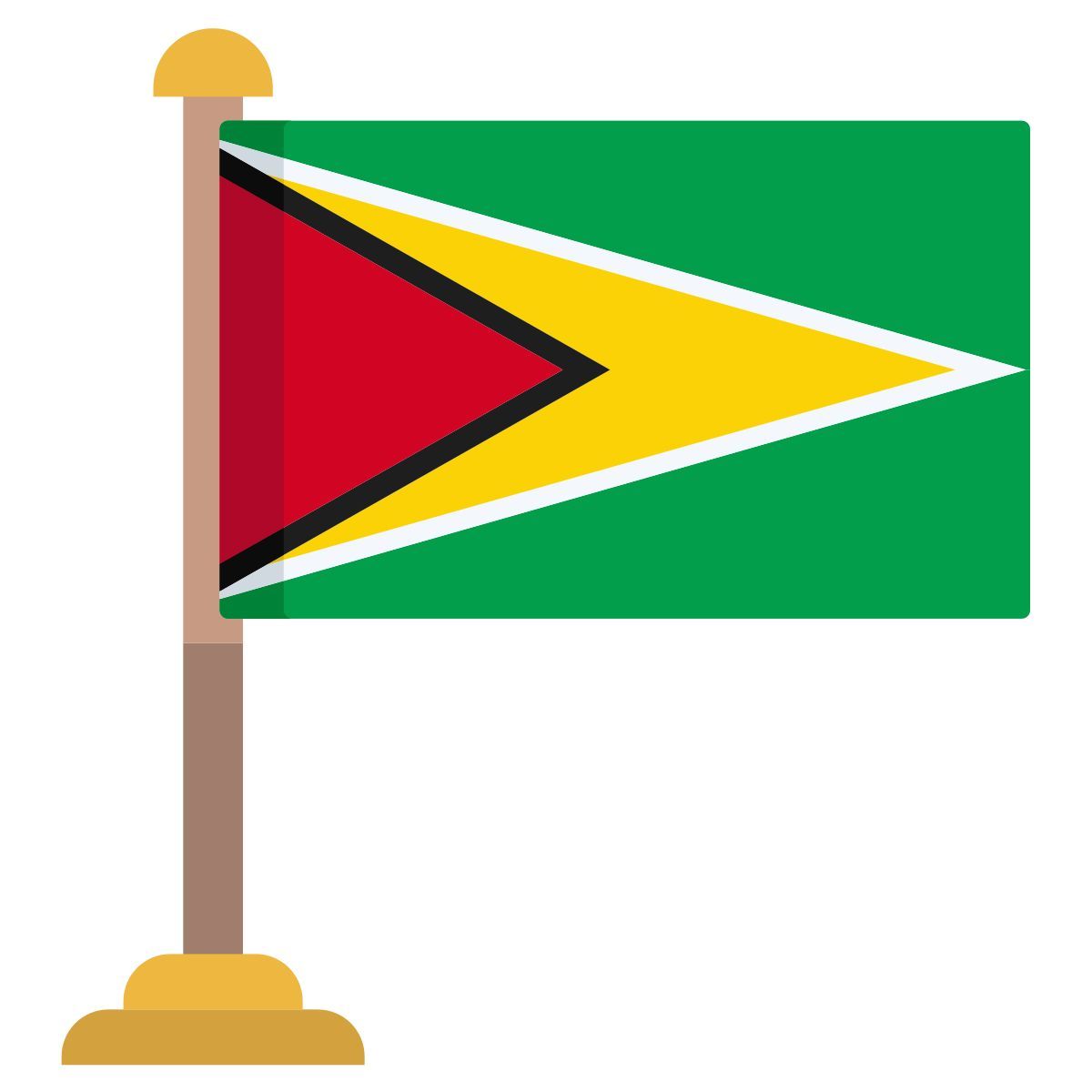 guyana flag icon