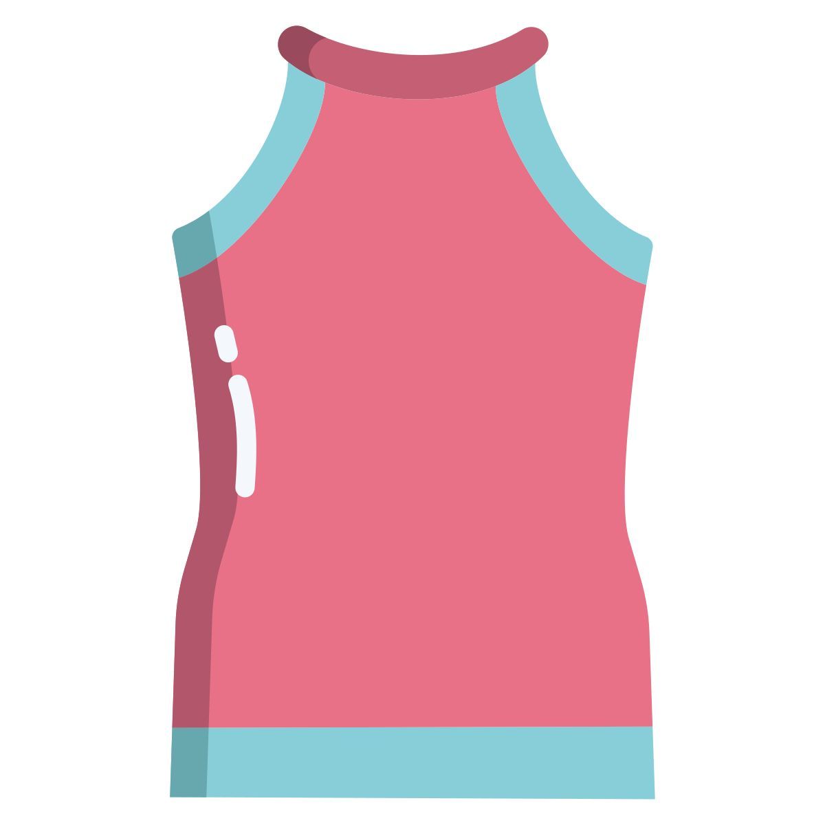 halter neck top icon