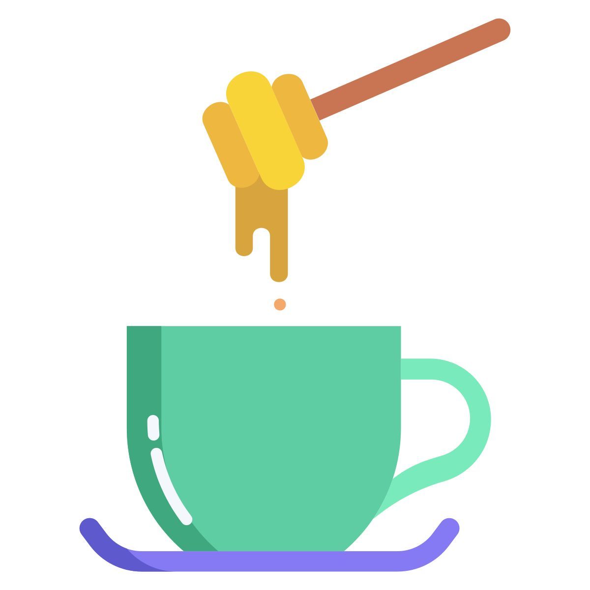 tè al miele e limone icon