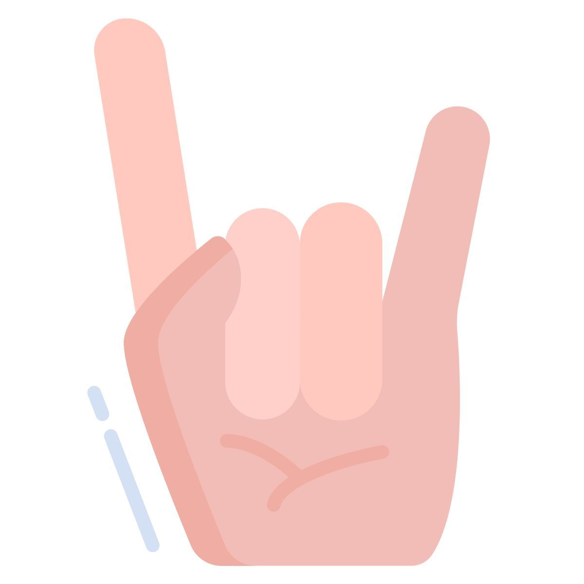 horns up icon