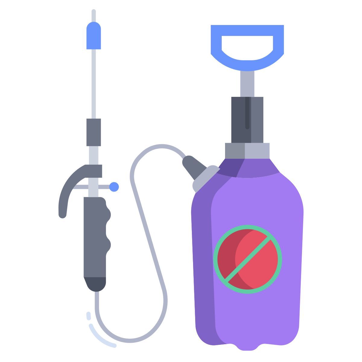 insect spray pump icon