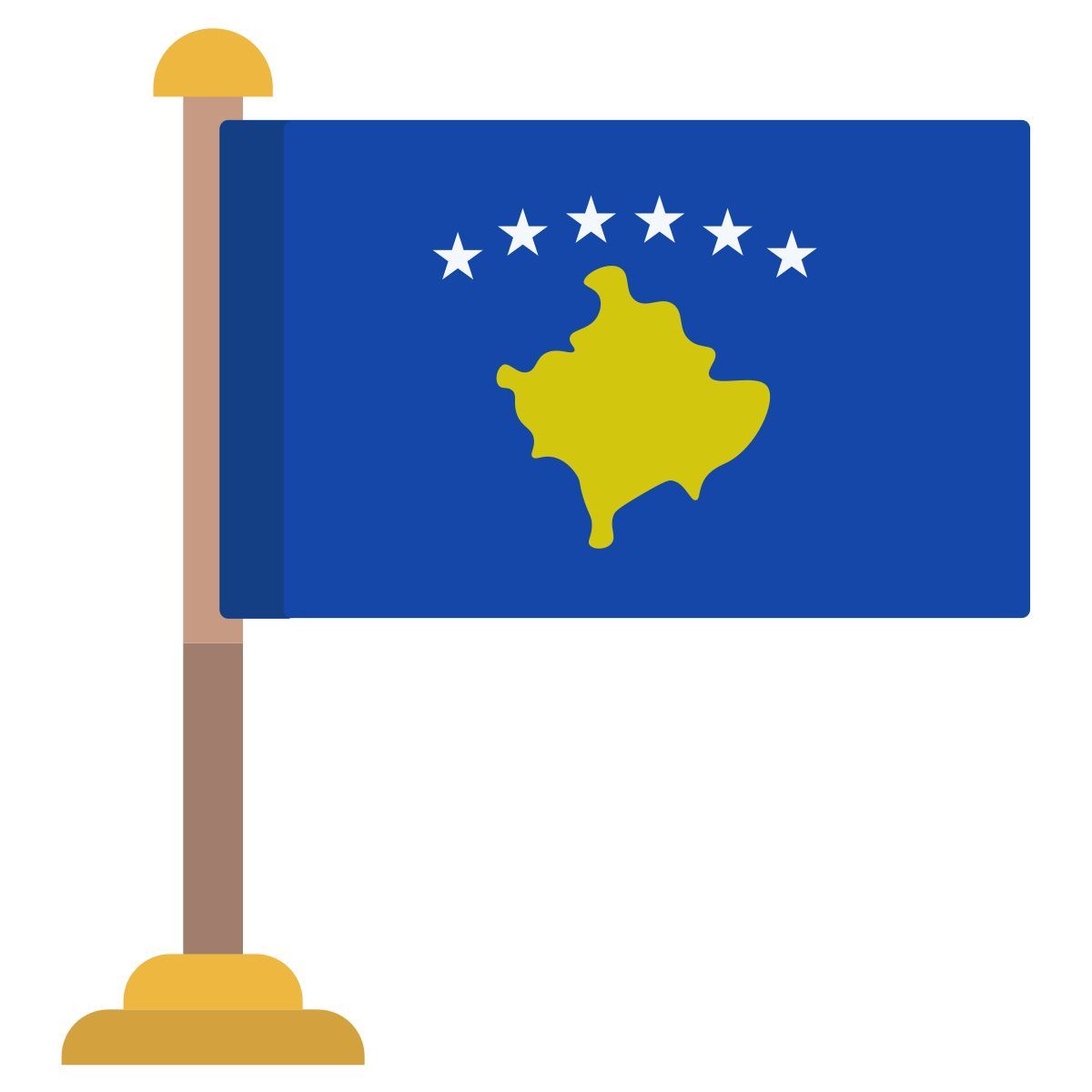 kosovo flag icon