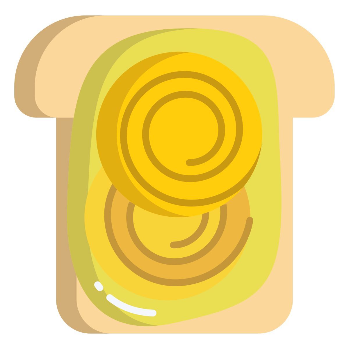 lemon cream swirl icon