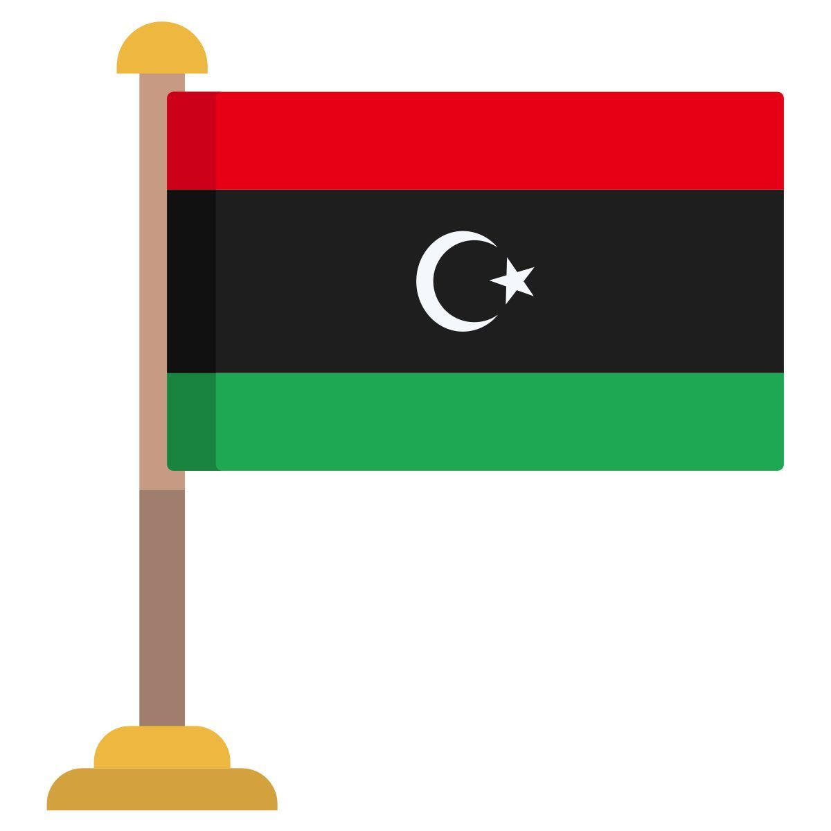 libya flag icon