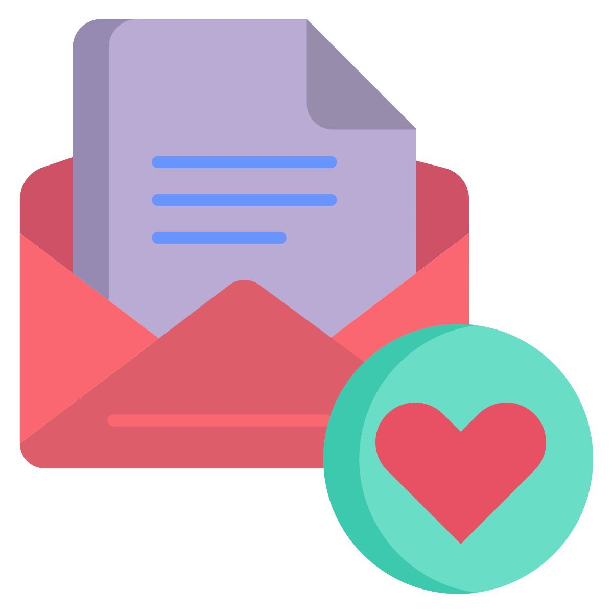 love mail icon