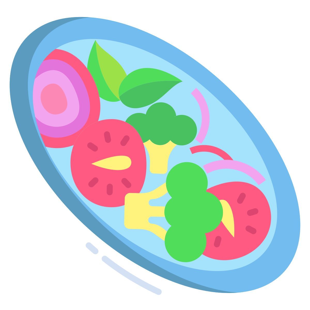 low carb veggies icon