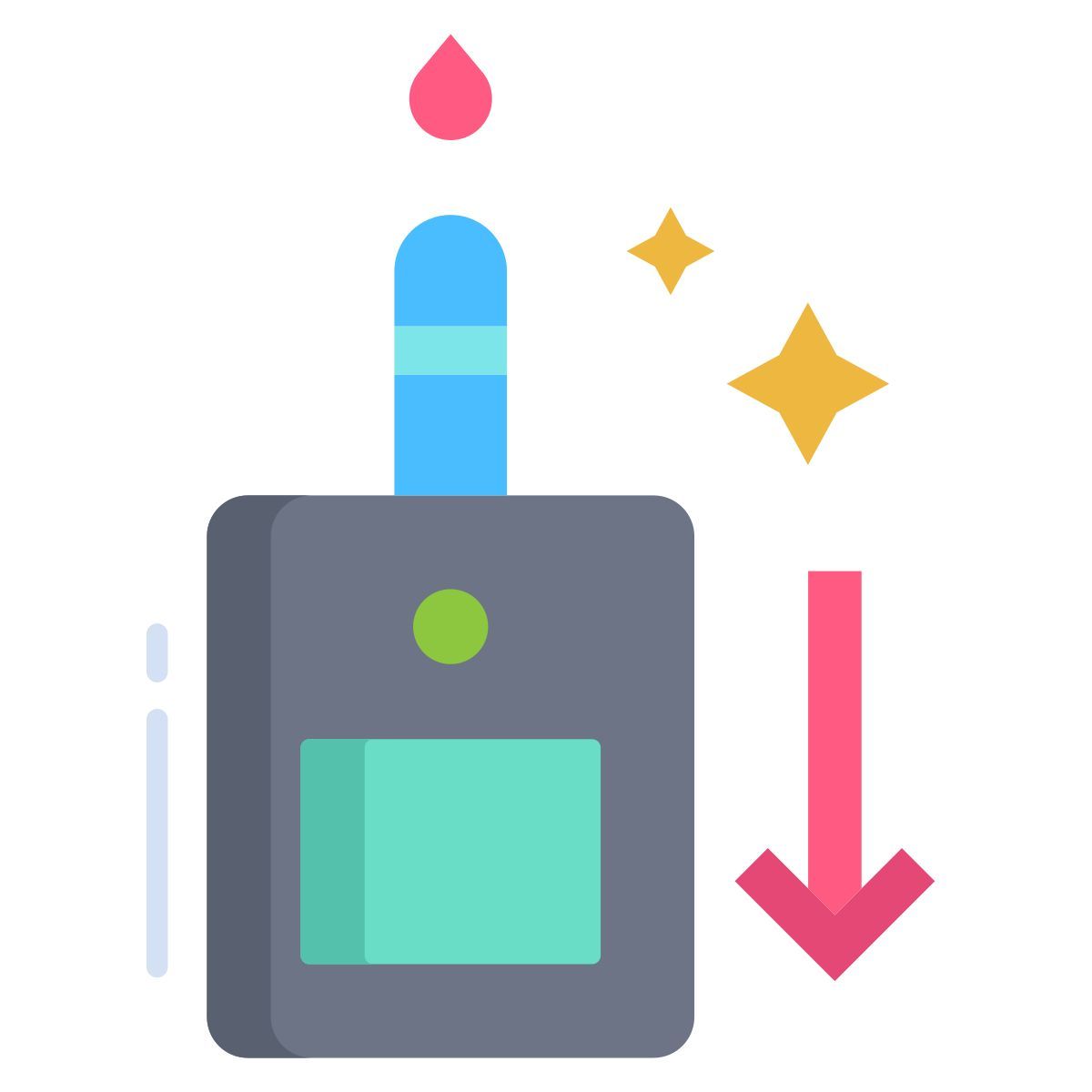 lower blood sugar icon