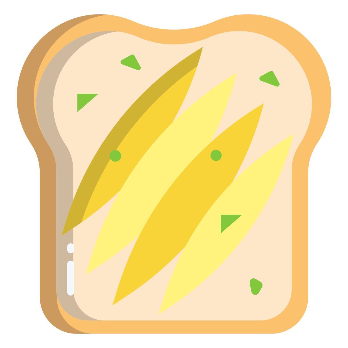 mango toast icon