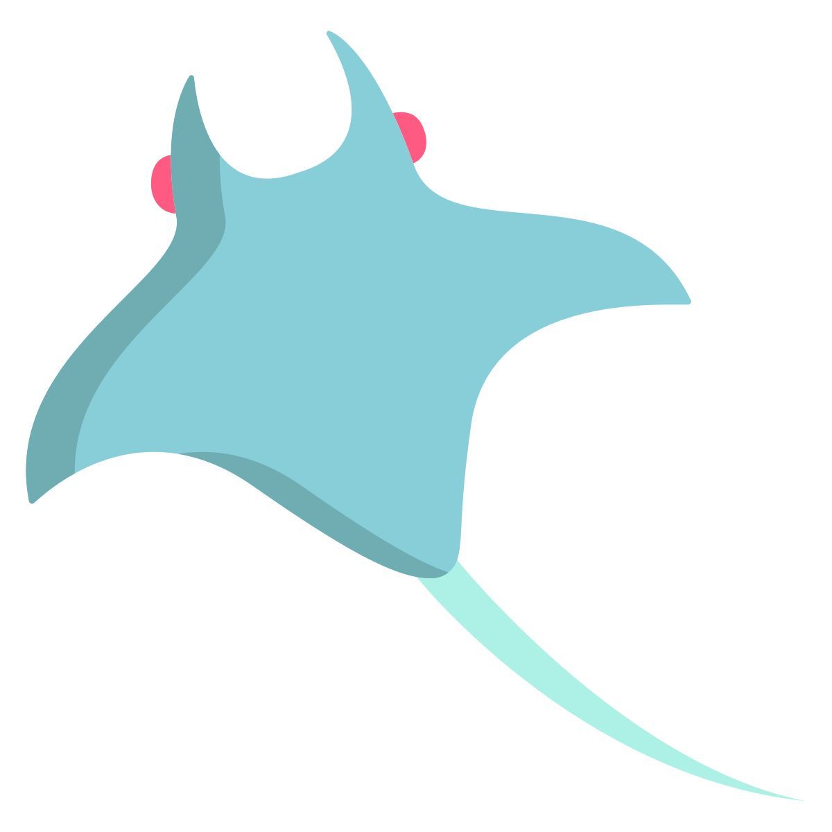 mantaray fish icon