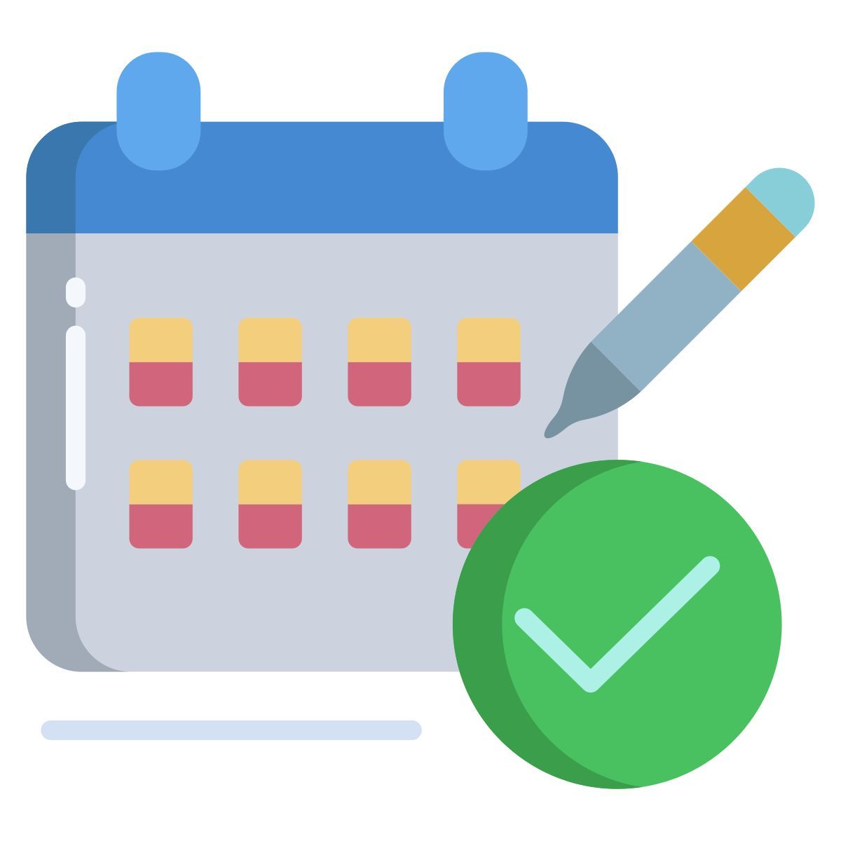 mark calendar icon