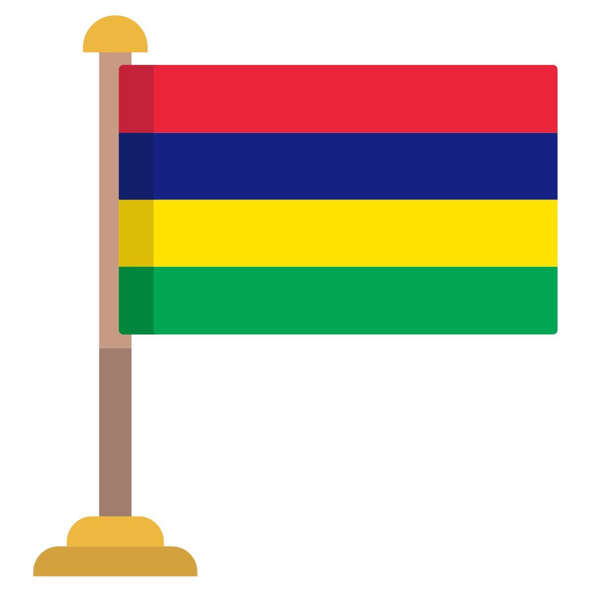 mauritius flag icon