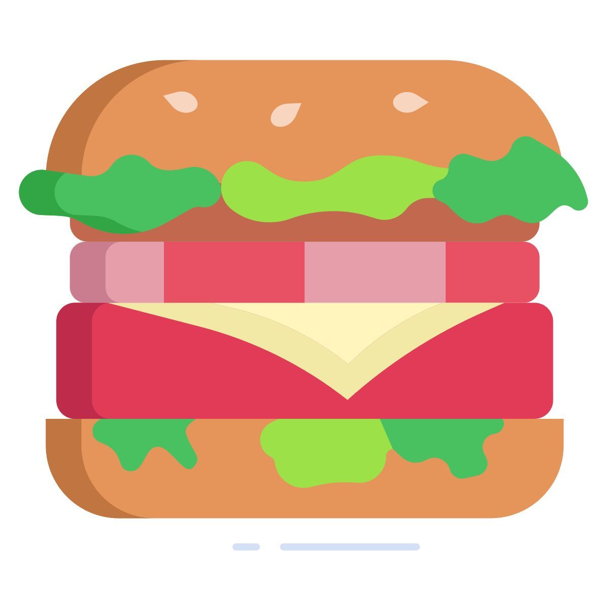 mexican burger icon