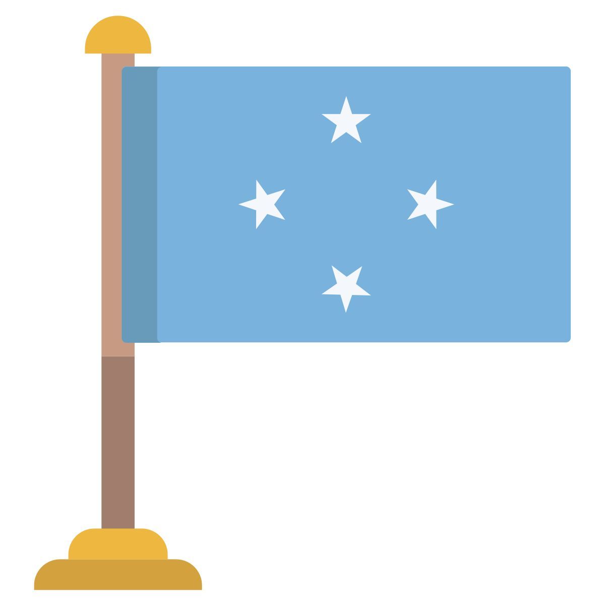 mikronesien flagge icon