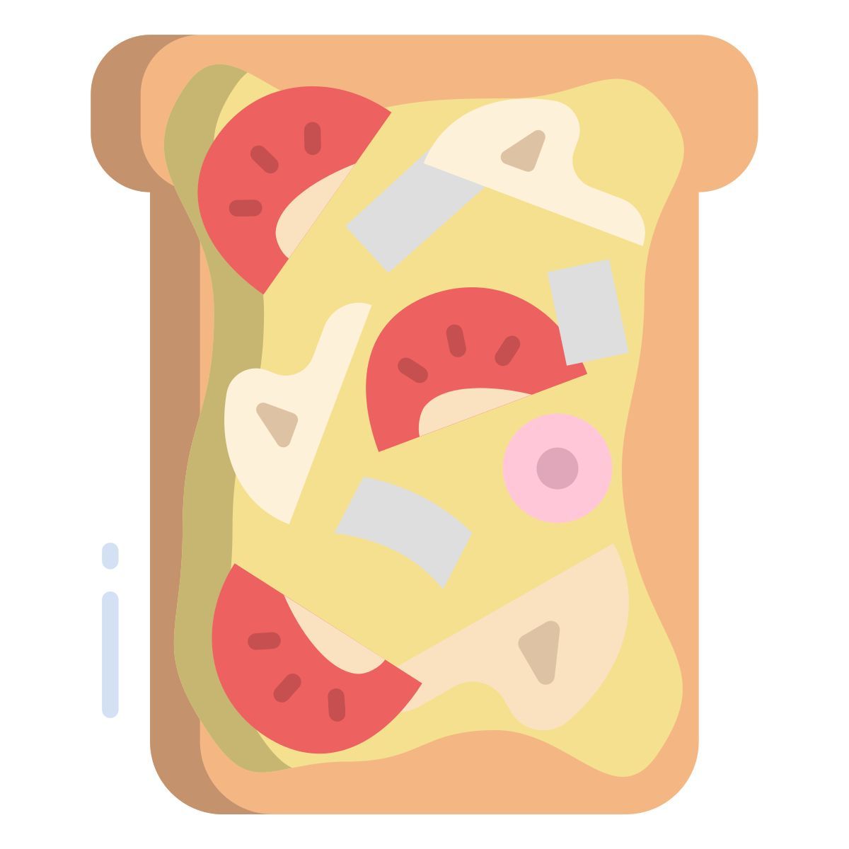 mushroom toast icon