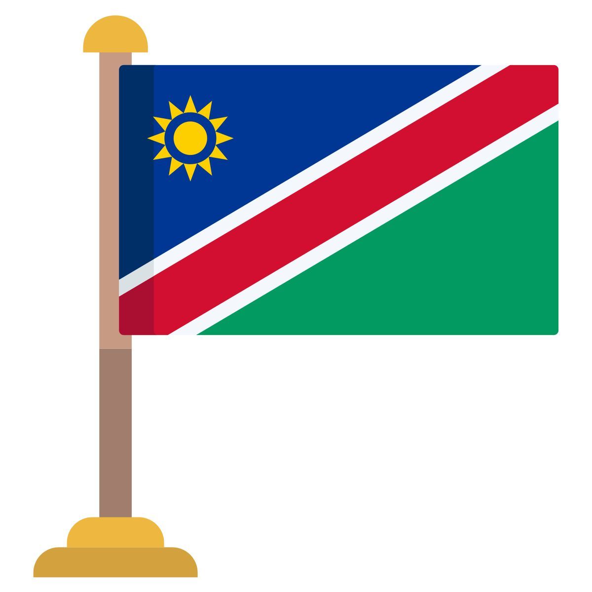 drapeau de la namibie icon