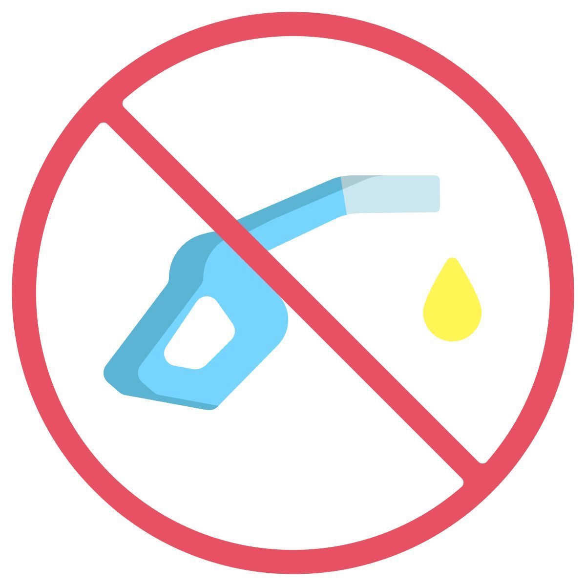 no fuel icon