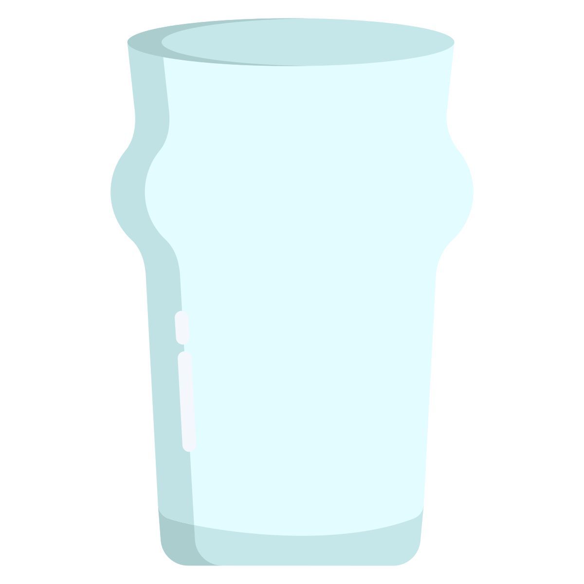 nonic pint glass icon