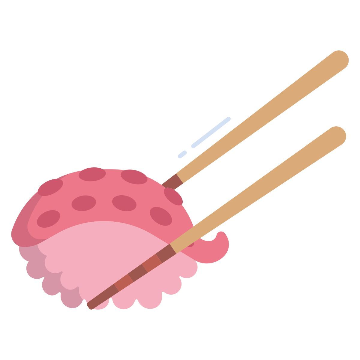 octopus sushi icon