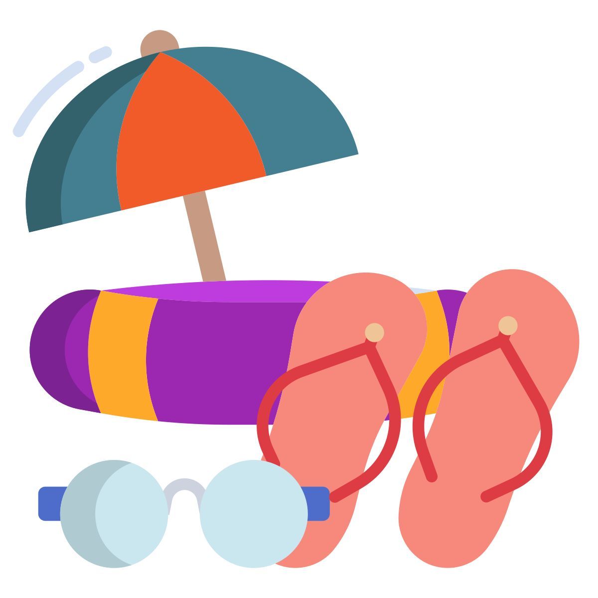 outdoor vacation icon