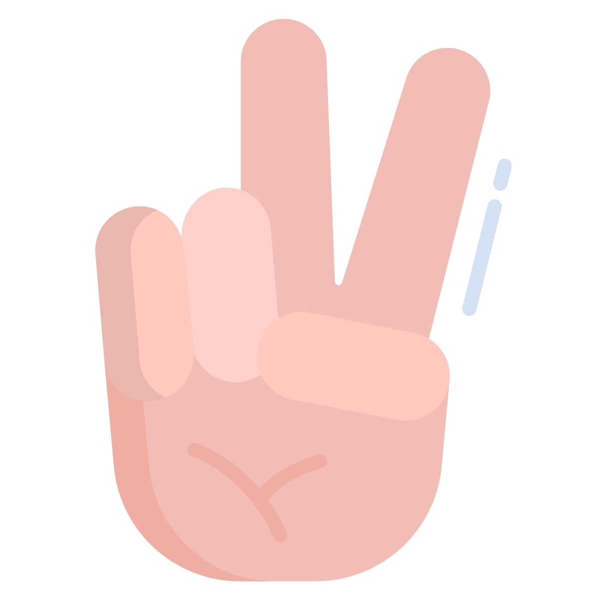 peace sign icon