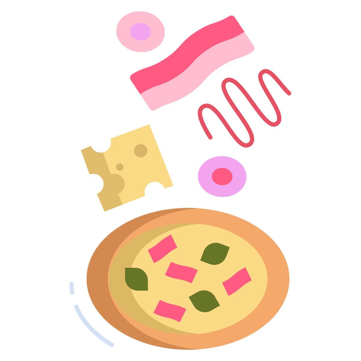 pizza levitation icon