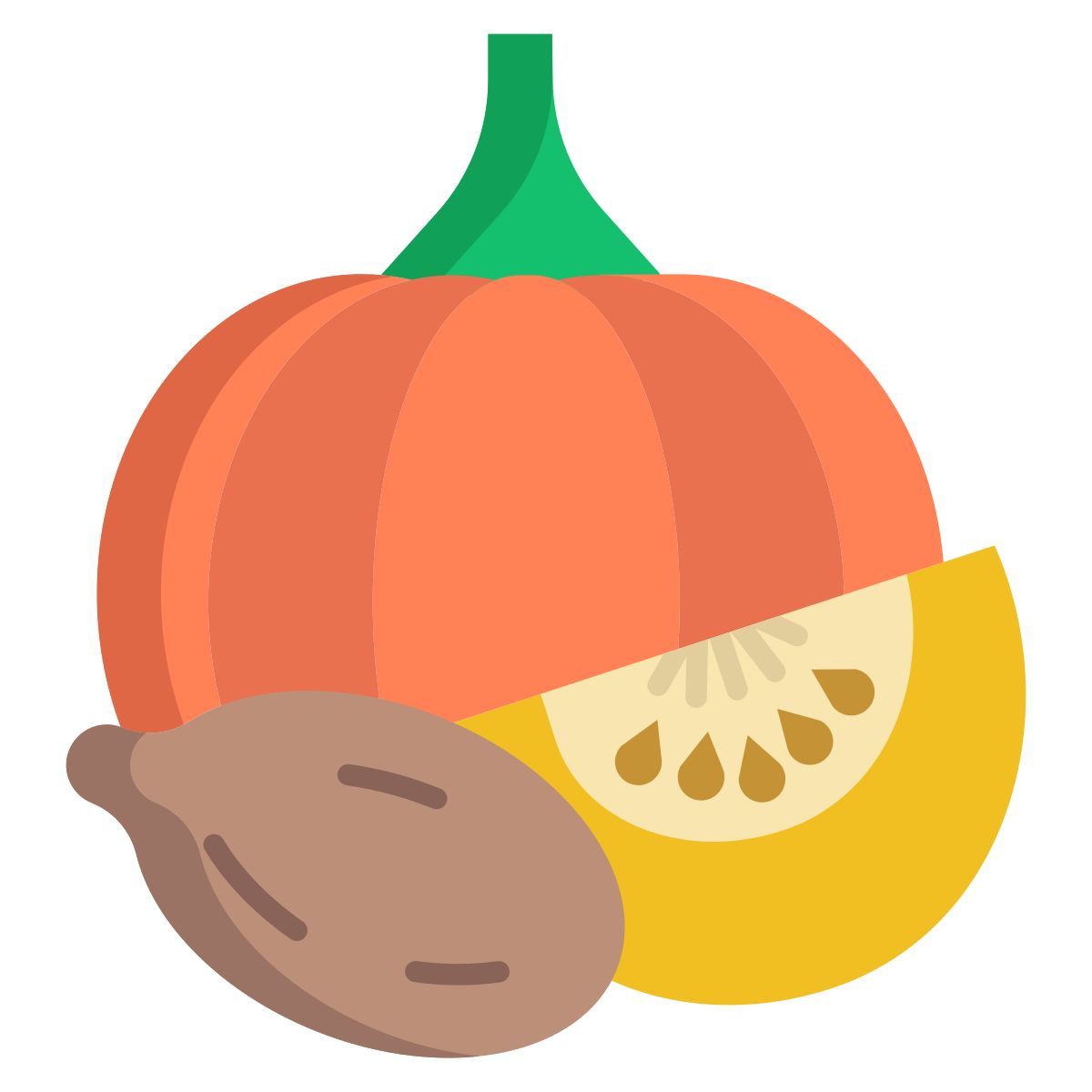 pumpkin and nutmeg icon