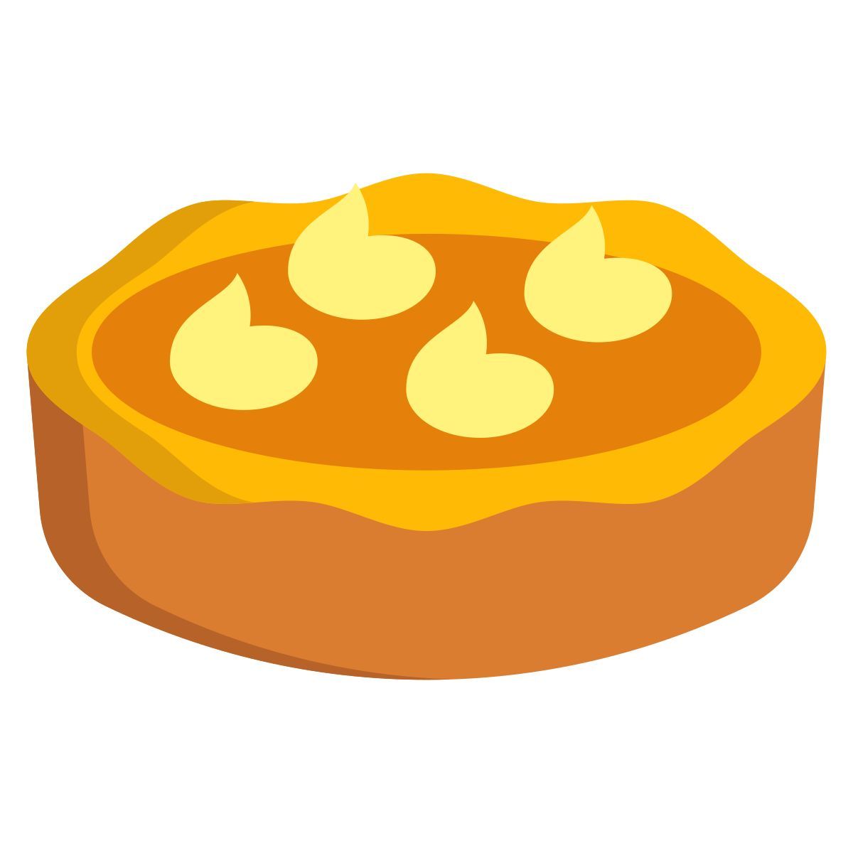 pumpkin pie icon