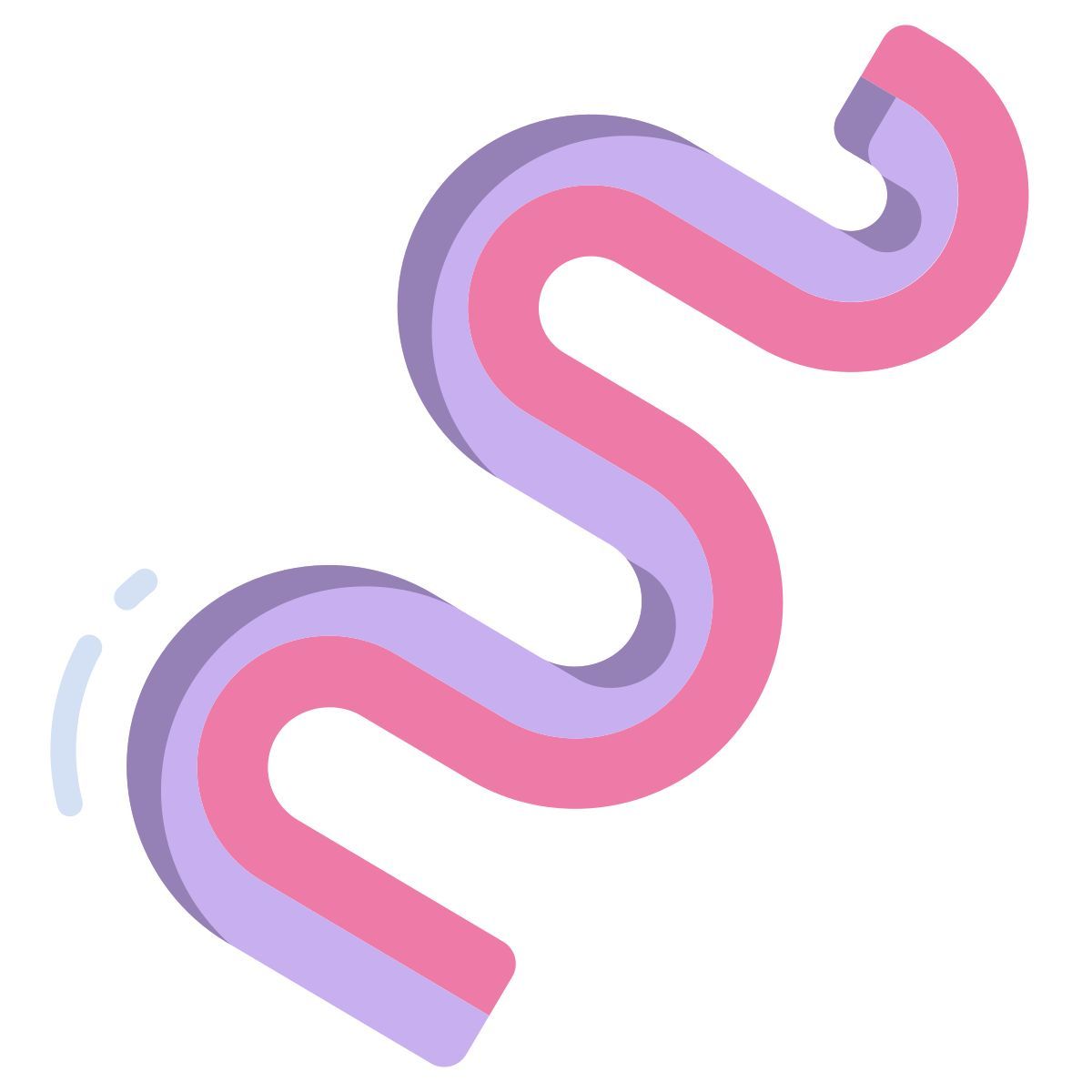ribbon candy icon