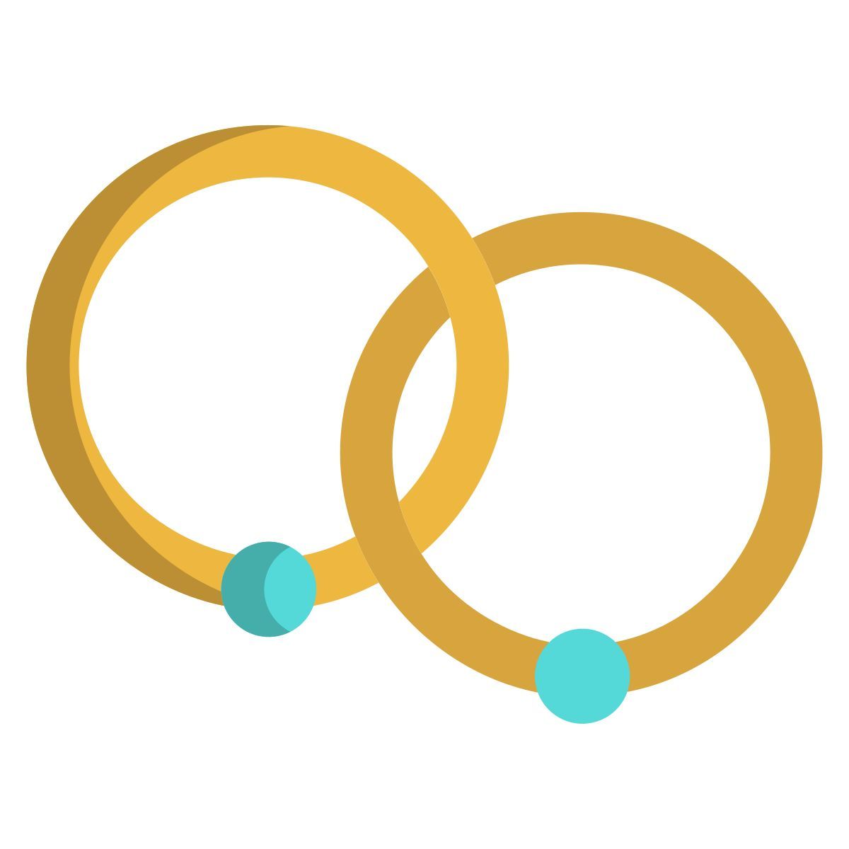 wedding rings icon