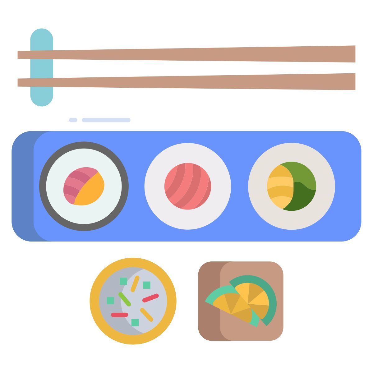 salmon sushi icon