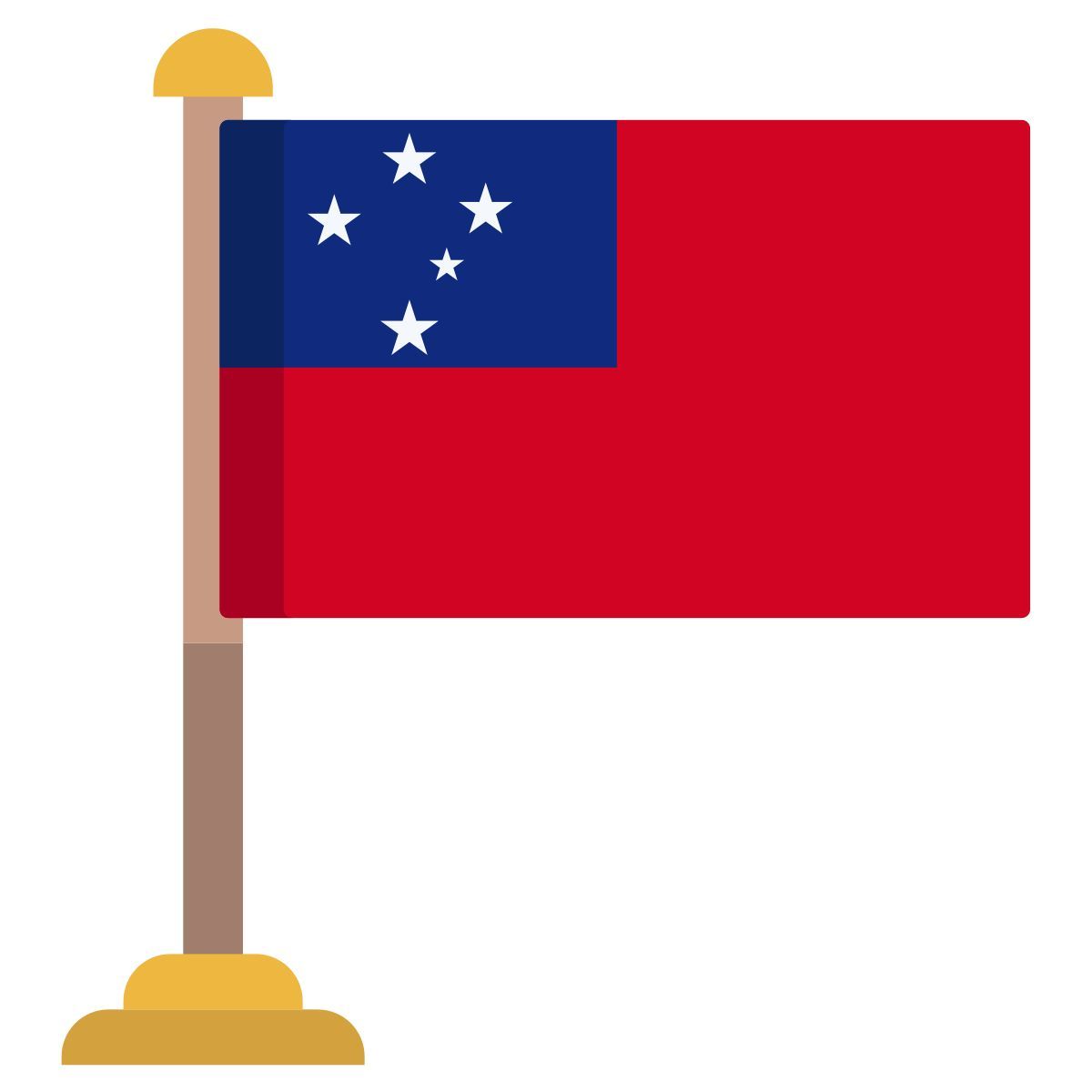 samoa flagge icon