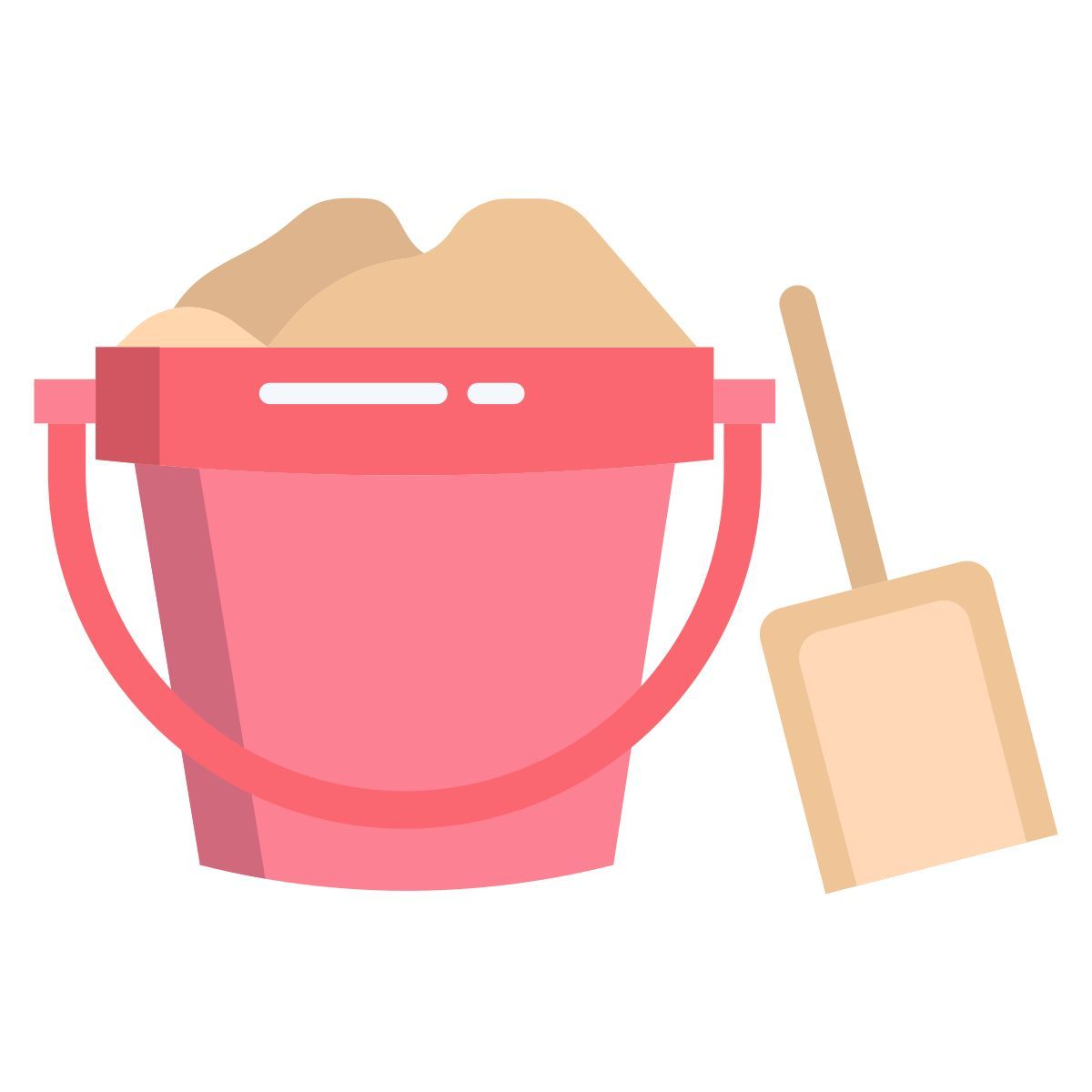sand bucket icon