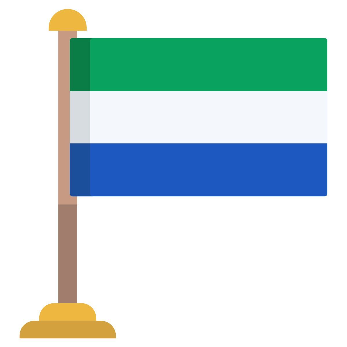 bandera de sierra leona icon