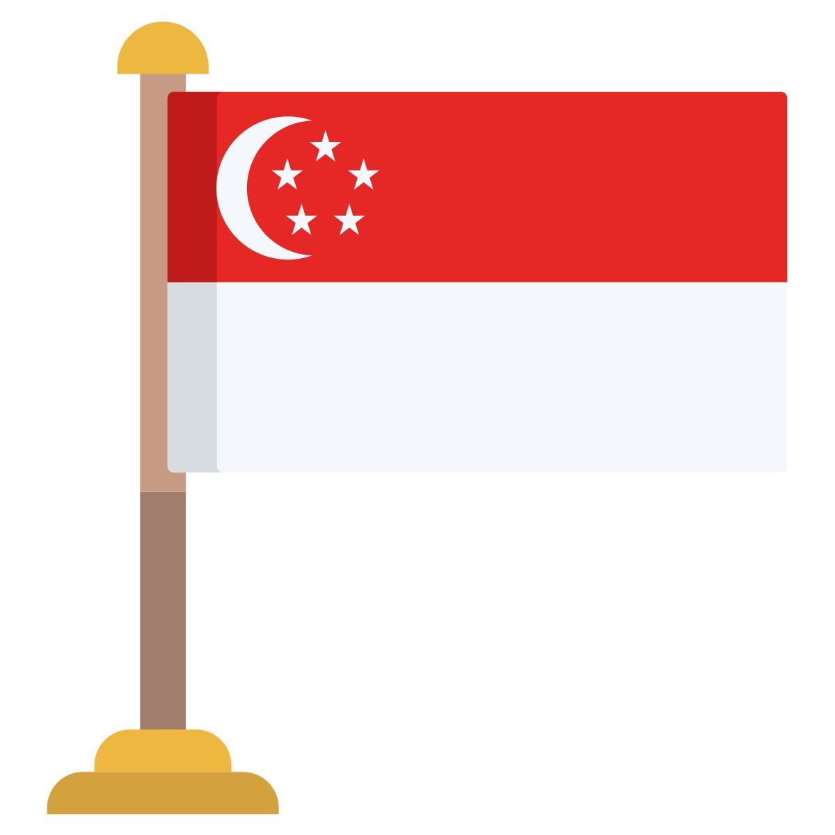 singapore flag icon