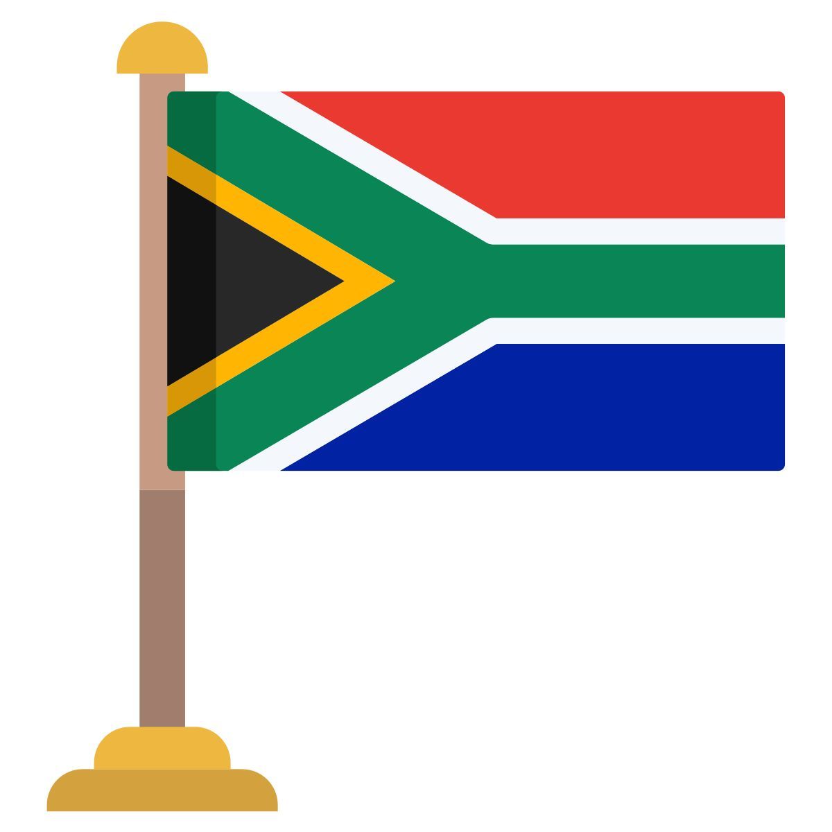 south africa flag icon