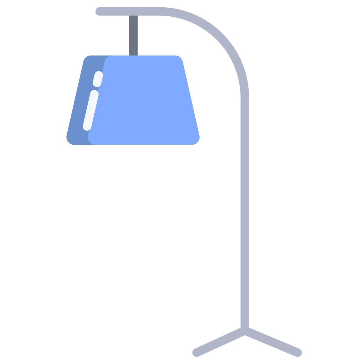 stand lamp icon