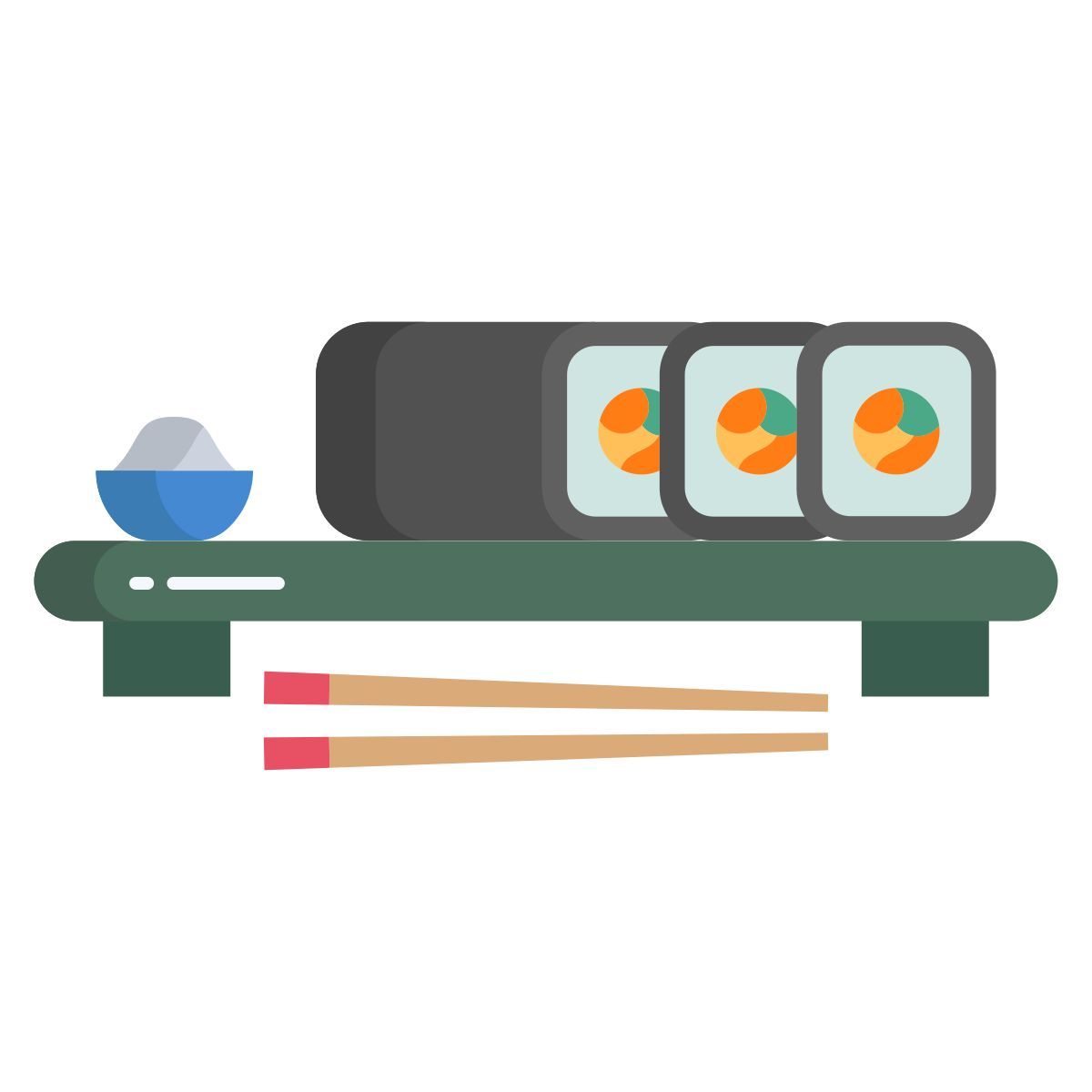 sushi roll icon