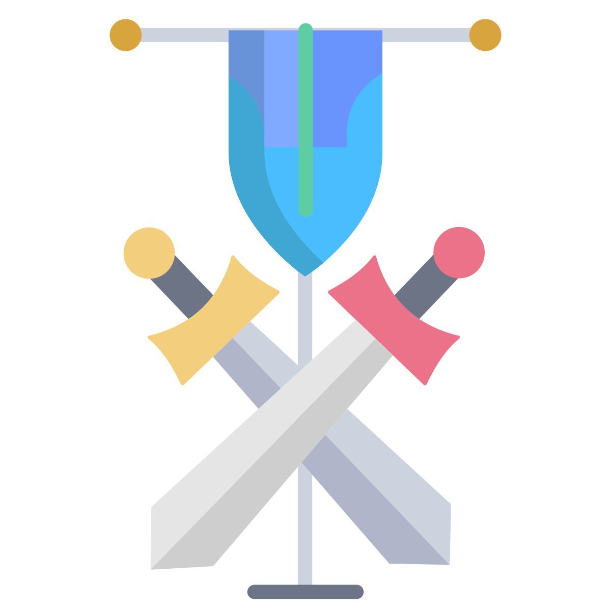 sword and flag icon