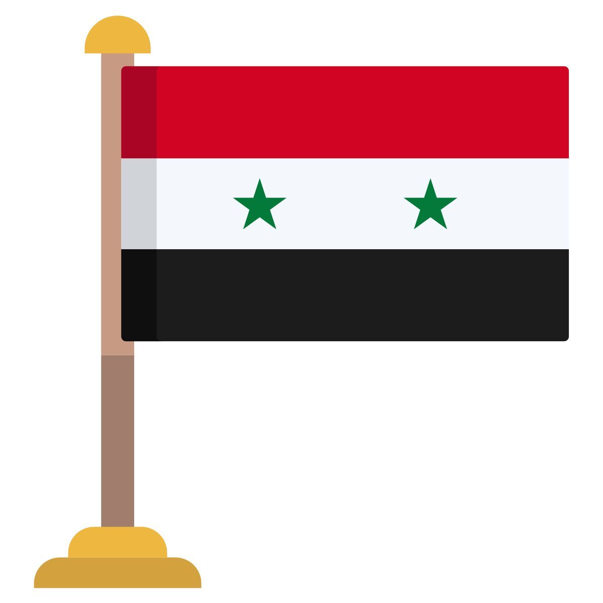 syria flag icon
