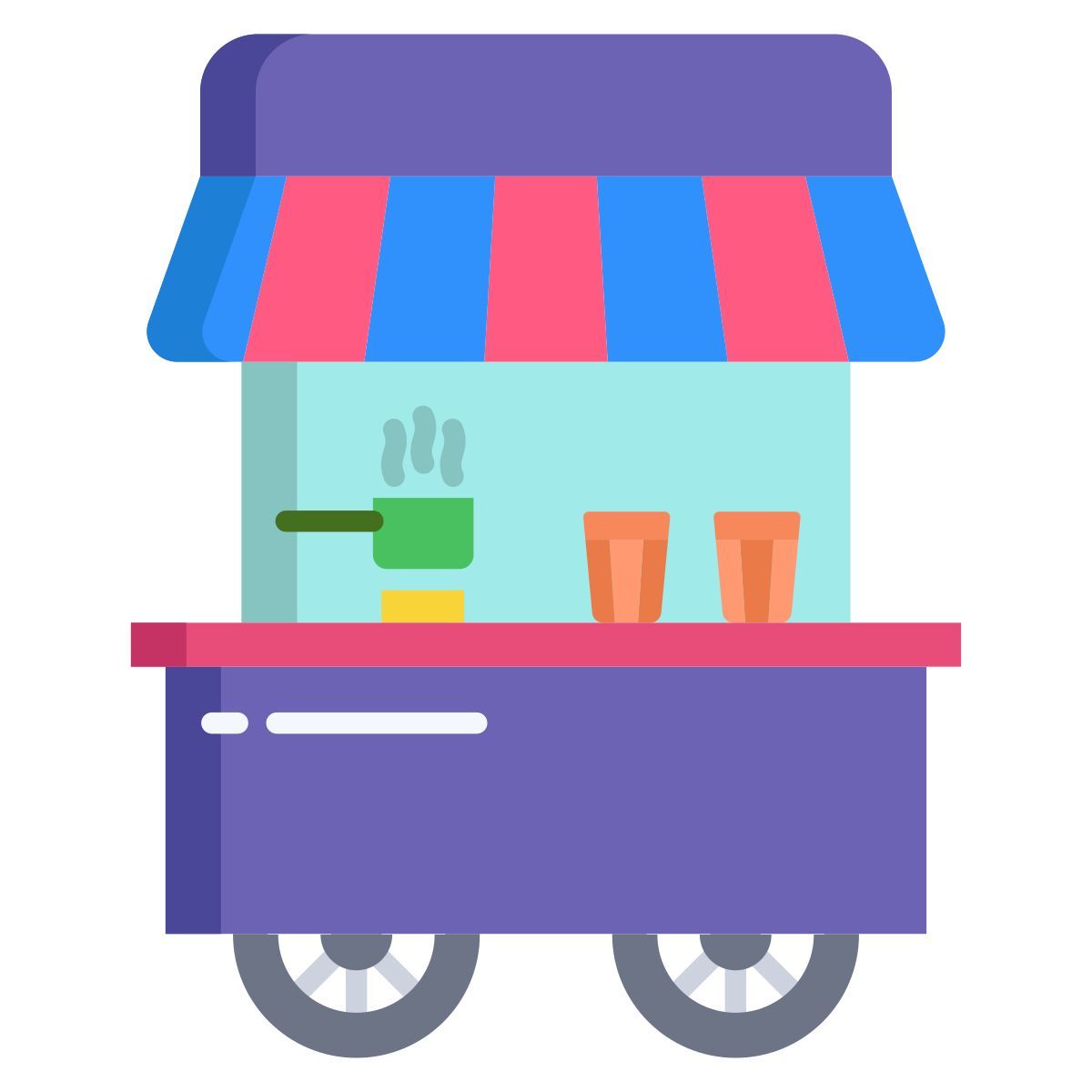 tea stall icon