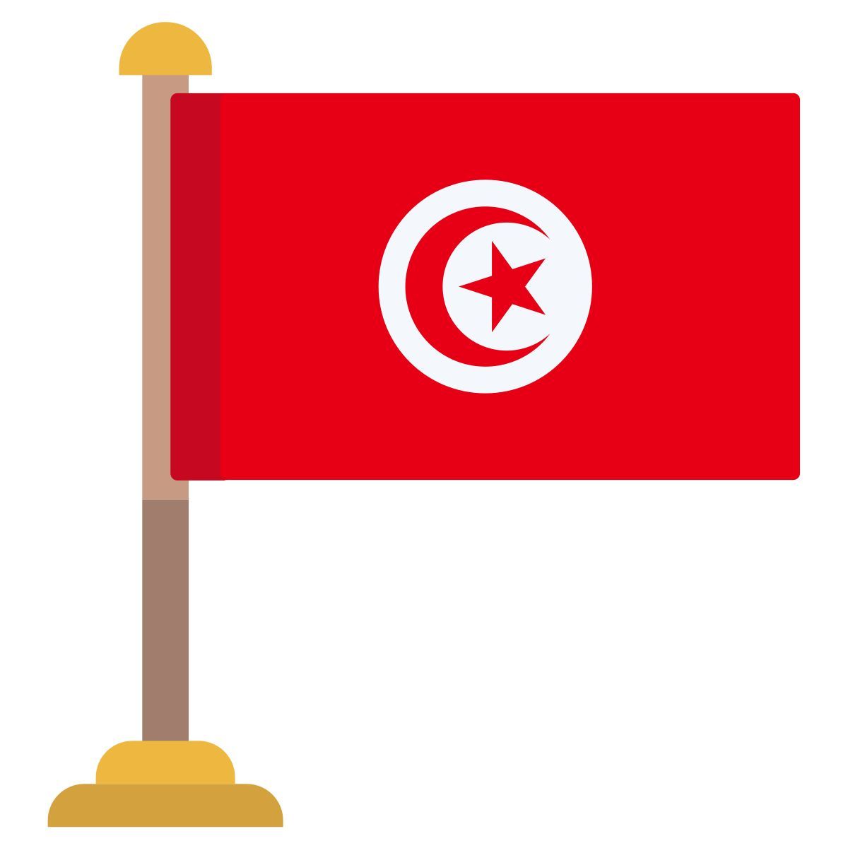 bandera de túnez icon
