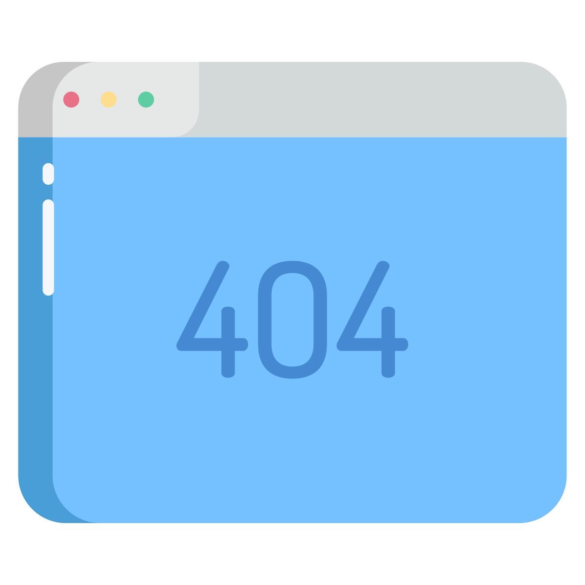website 404 error icon