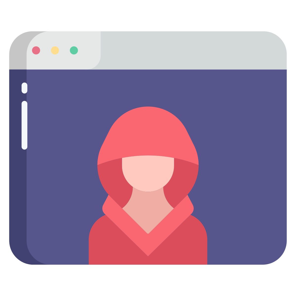 website hacker icon