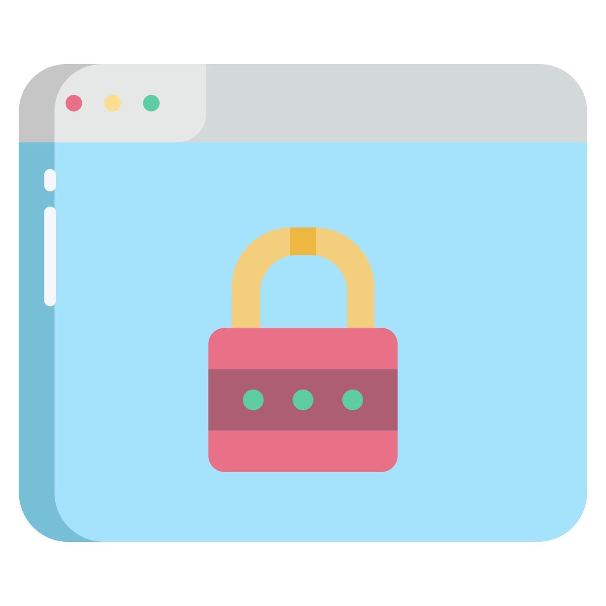 website lock icon