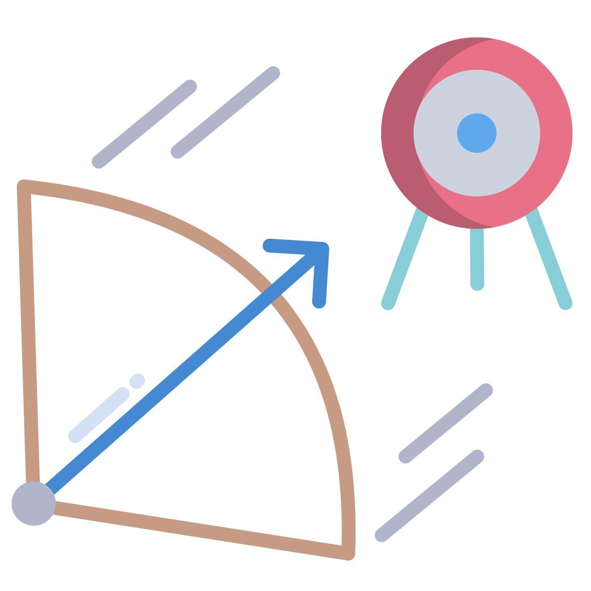 bow and arrow icon