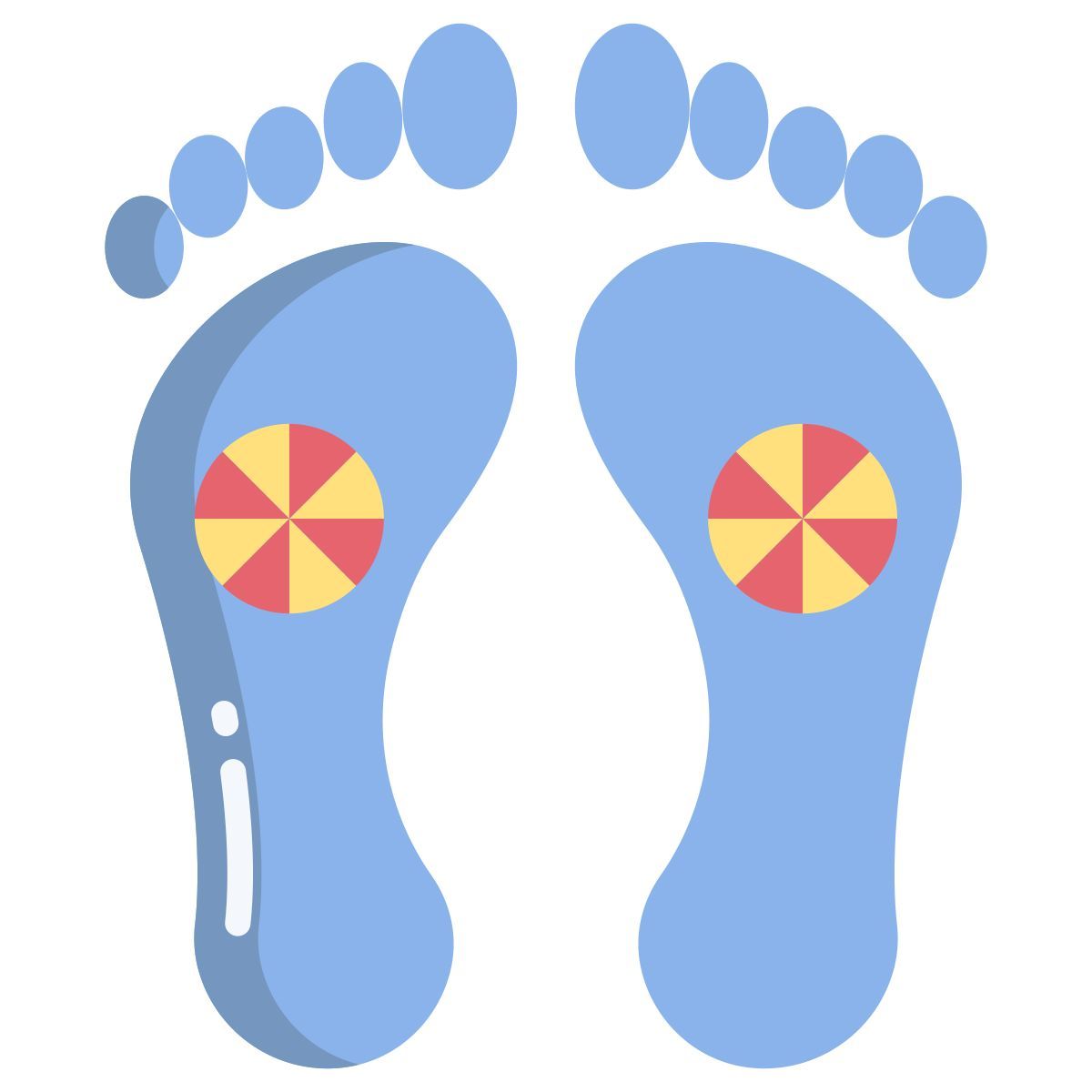 buddhas footprint icon