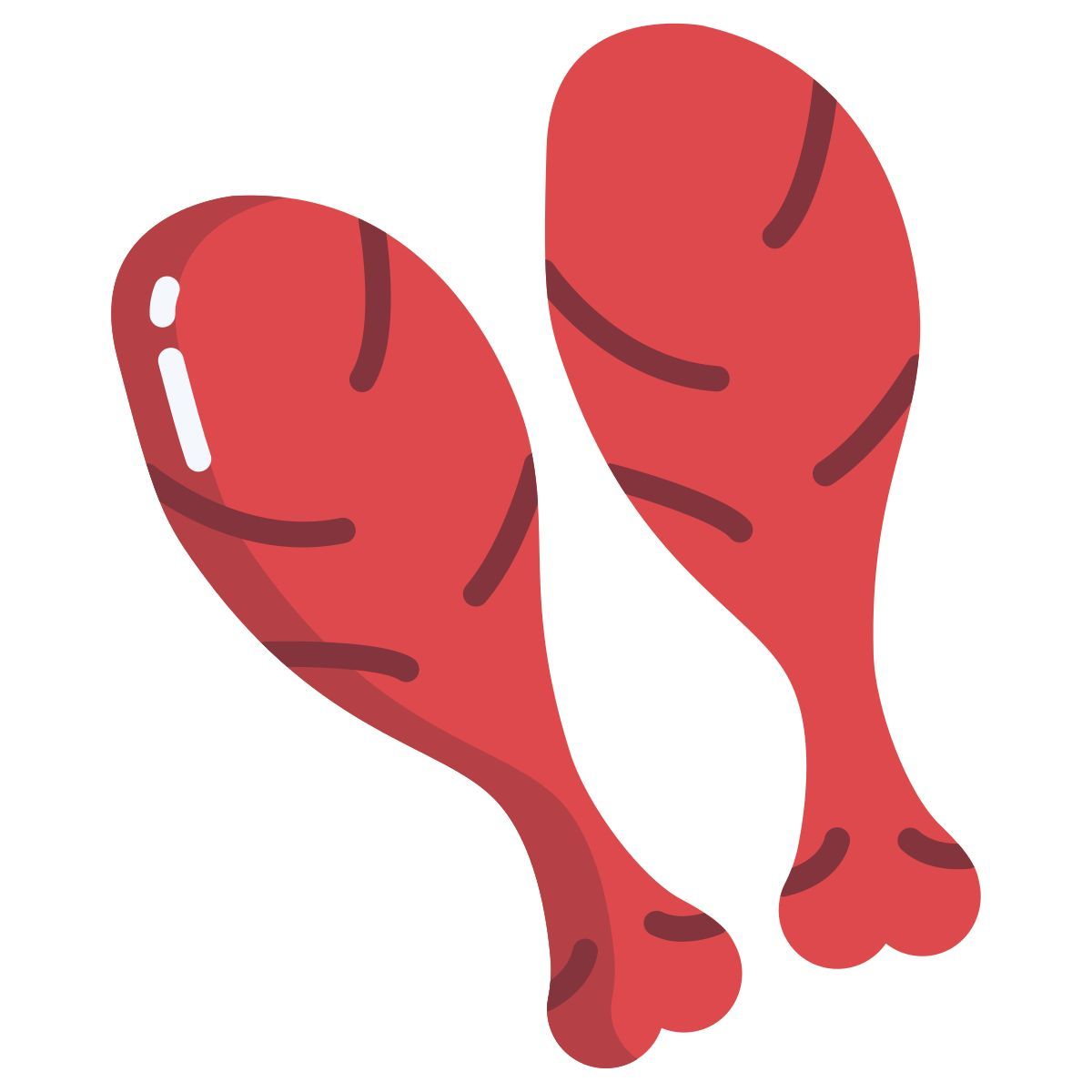 chicken leg icon