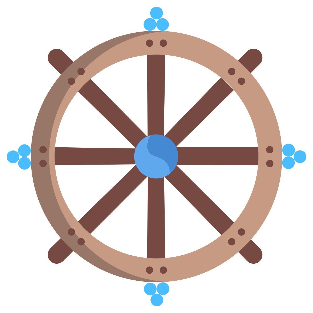 rueda del dharma icon